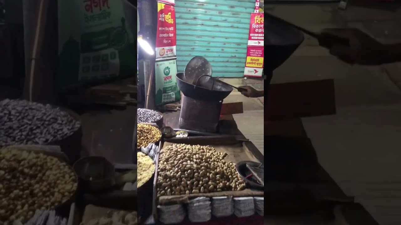 Peanut fry in Sand