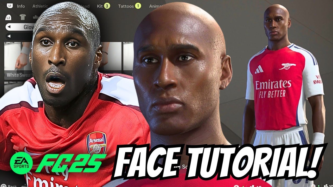 EA SPORTS FC 25 - How to create SOL CAMPBELL