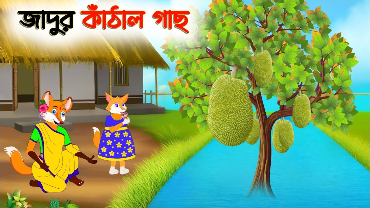 জাদুর কাঁঠাল গাছ | Fox Cartoon | Rupkothar Golpo | Bangla Cartoon