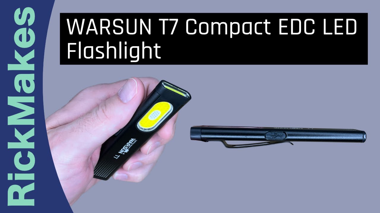 WARSUN T7 Compact EDC LED Flashlight