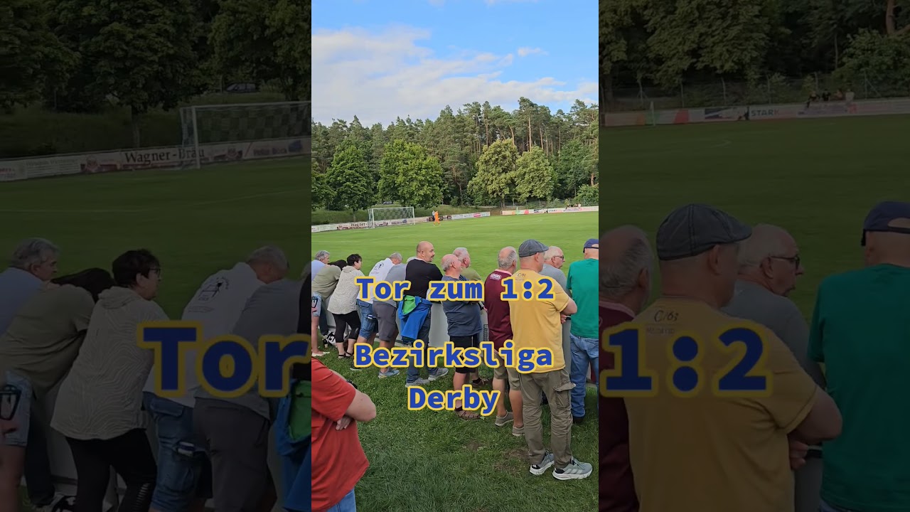 Bezirksliga Oberfranken Derby 1. FC Oberhaid gegen SC Kemmern. Hier das 1:2. #groundhopping