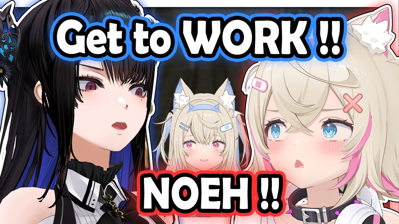 Mococo Refuses to Go to Work When Nerissa Told Her to【Hololive】