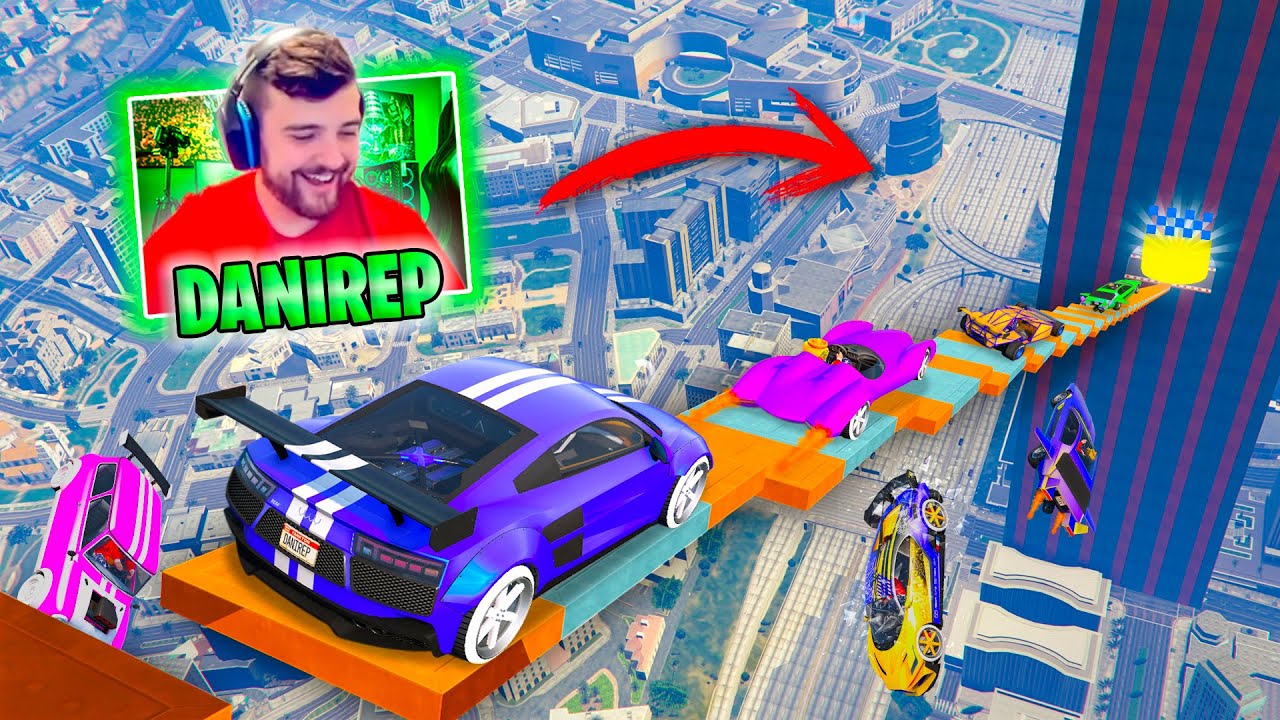 LA MEGA RAMPA MAS DIFICIL DEL MUNDO! SOLO EL 1% LO CONSIGUE!! - GTA 5 ONLINE