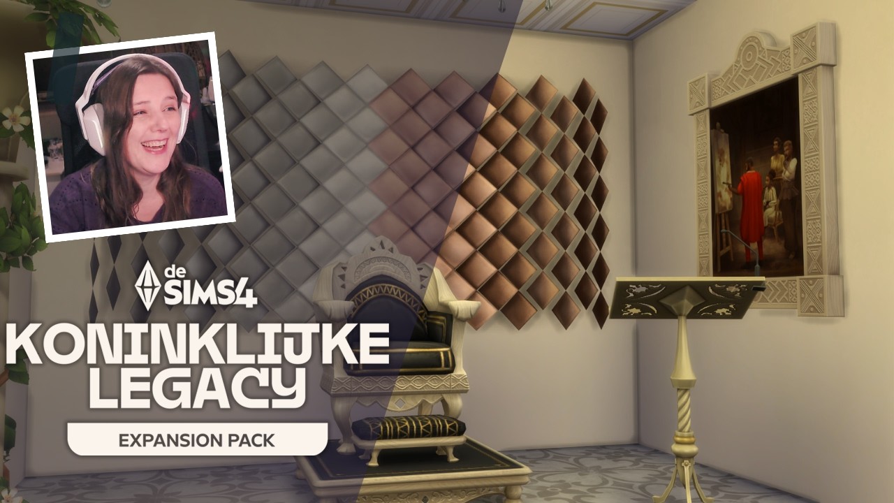 Verder bouwen aan het Koninklijke Legacy huis /// De Sims 4 ❤︎ Kympulse Livestream