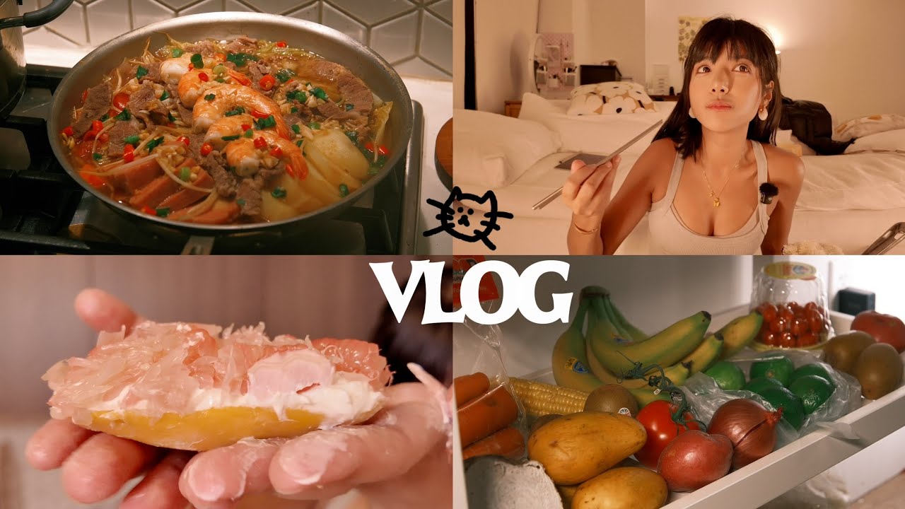 NYC独居日记｜What I Eat in a Day我一天吃什么😋第一次尝试这个主题！(easy, healthy, comfort food, chinese)适合冬天的健康饮食