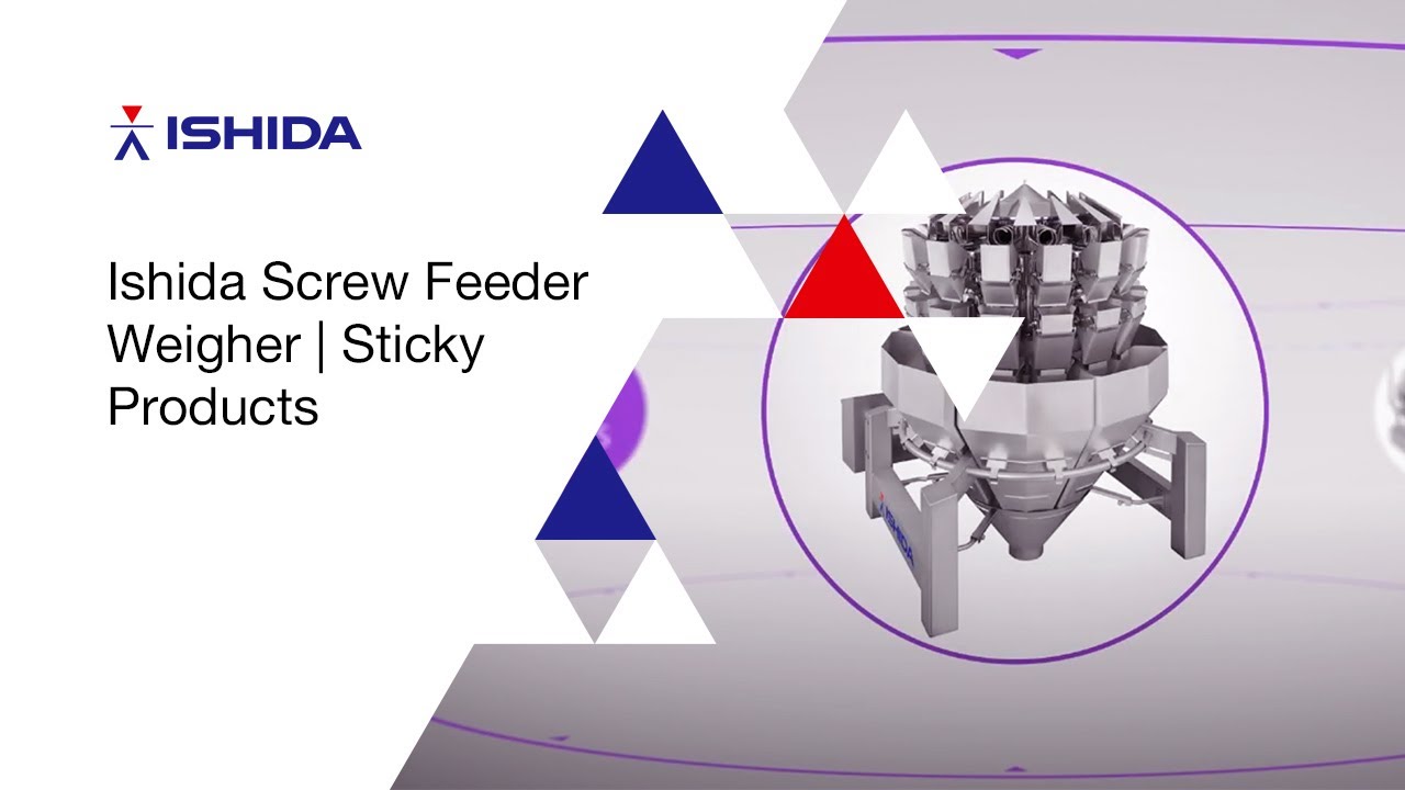 Ishida Screw Feeder Weigher | Sticky, Oily and Marinated Products