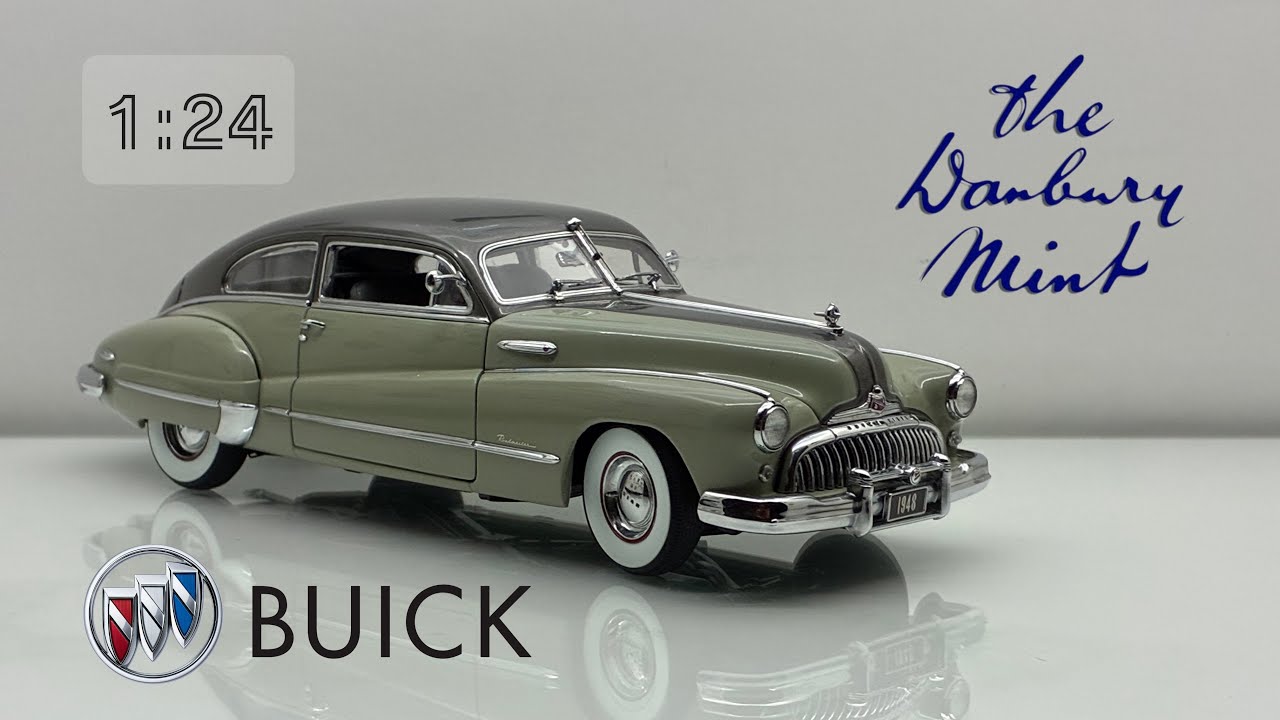 Обзор модели Buick Roadmaster Coupe 1948г. 1:24 The Franklin Mint