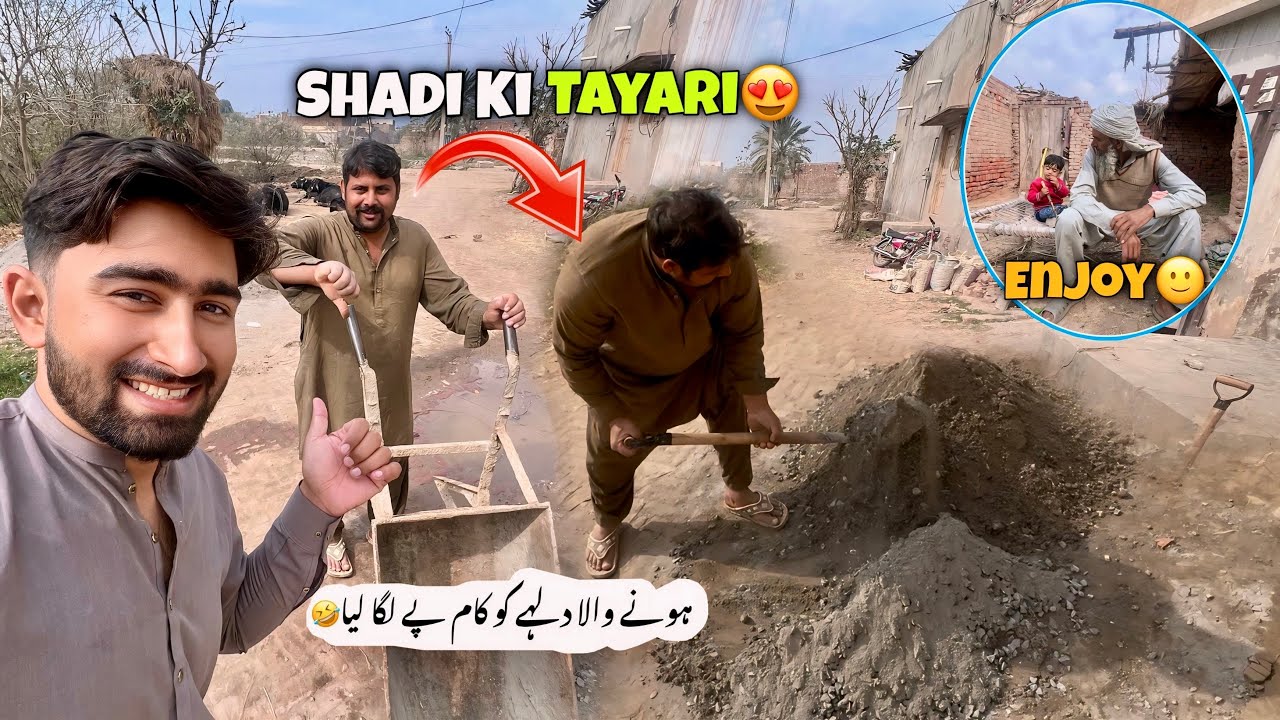 Namy Ki Shadi Ki Tyari Start😀 | Hony Wala Dulha Khud Kam Kar Raha He😳