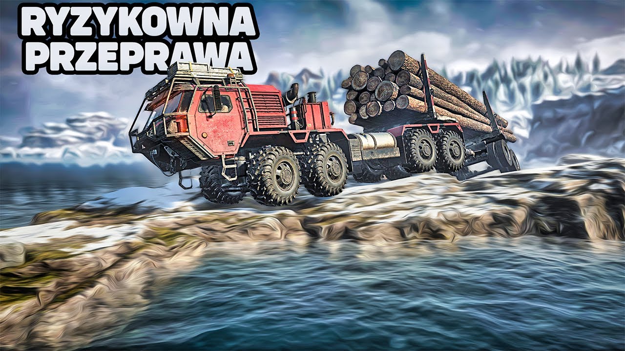 Najgorsza Przeprawa w Mojej Karierze 😵‍💫 🚚 | SnowRunner Półwysep Kolski [19]