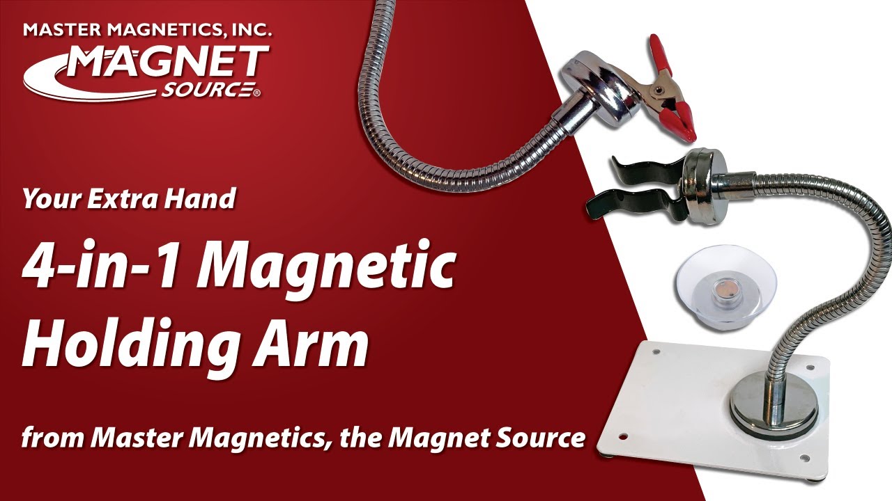 Your EXTRA Hand – The 4-in-1 Magnetic Holding Arm by Master Magnetics, Inc.