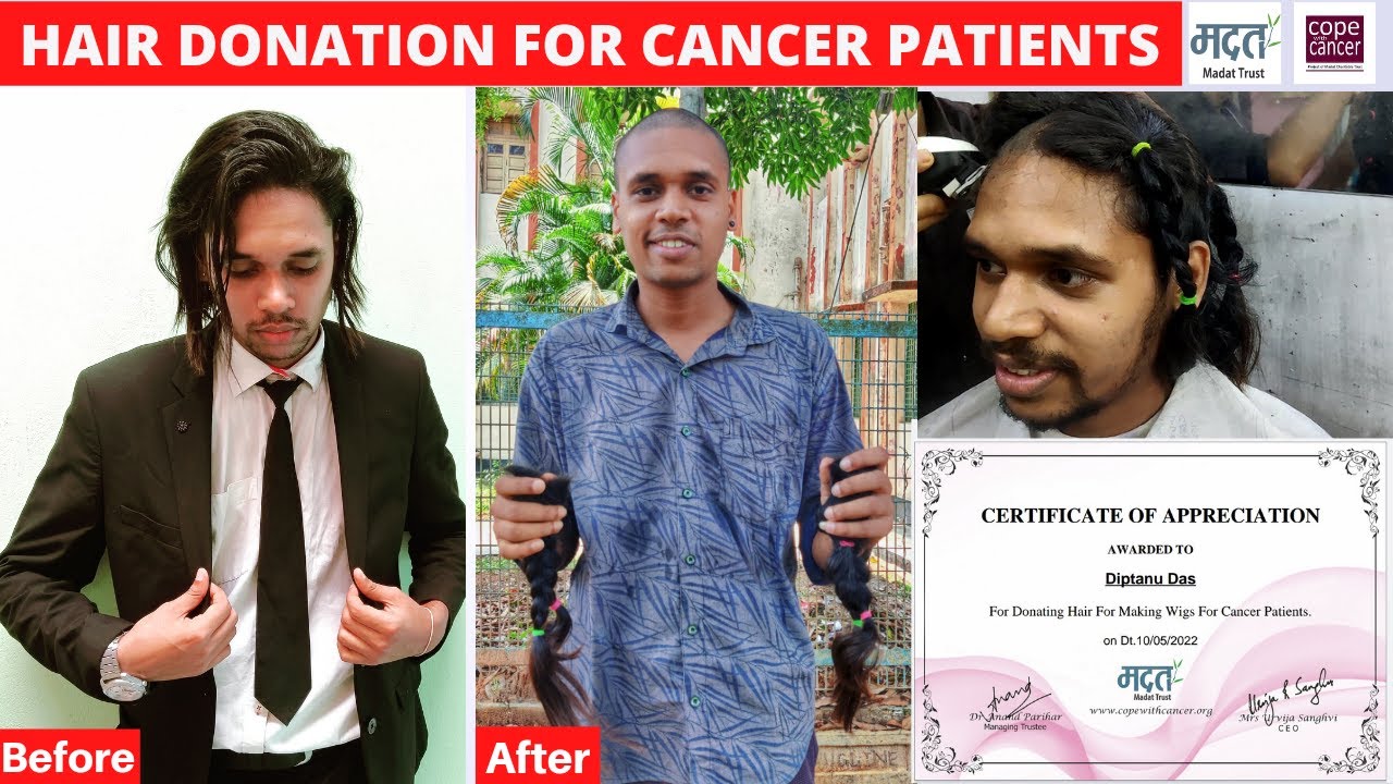 Hair Donation For Cancer Patients || How To Donate Hairs Explained || @copewithcancermadattrust4596