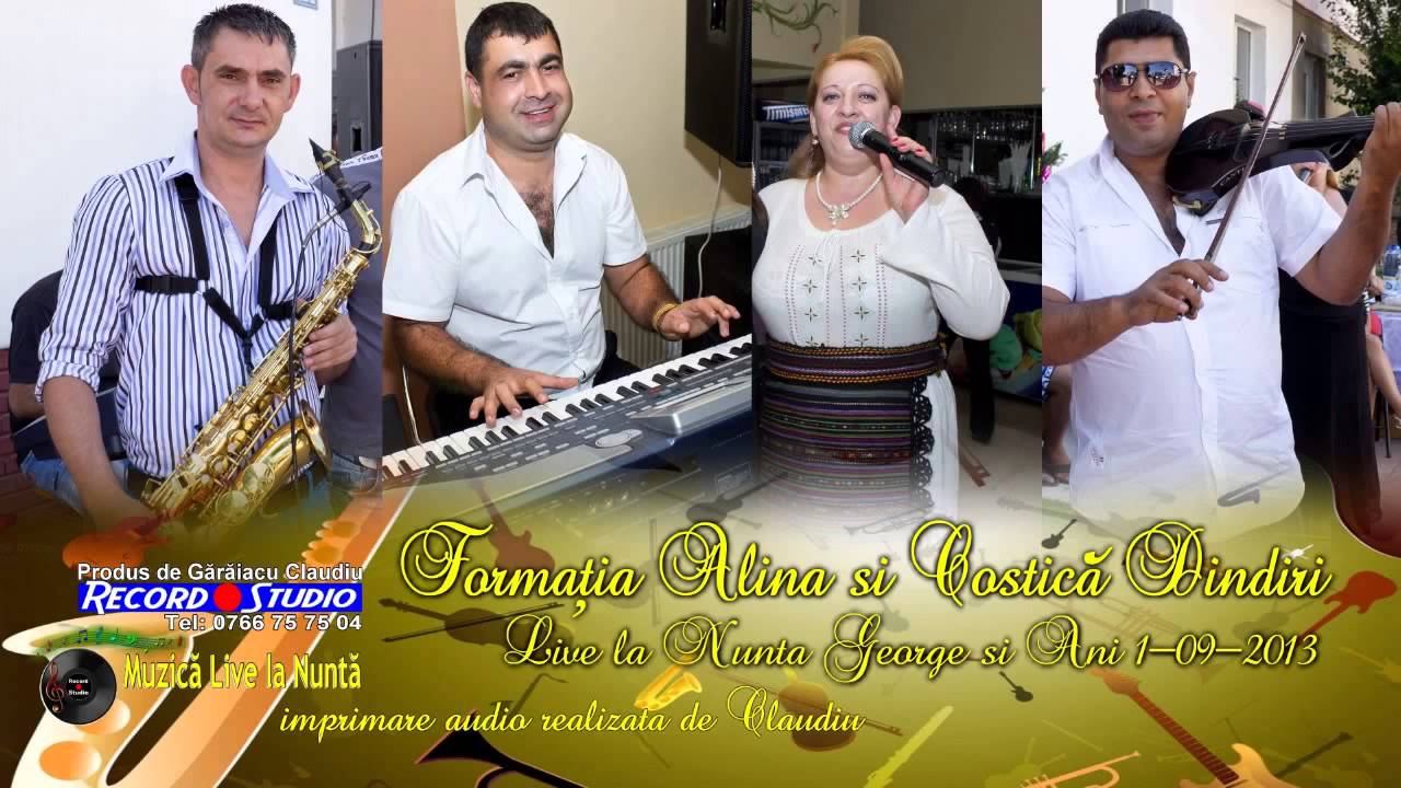 Alina si Costica Dindiri - De ce n-ai venit aseara, Din Tg.Jiu la Craiova | LIVE Nunta George si Ani