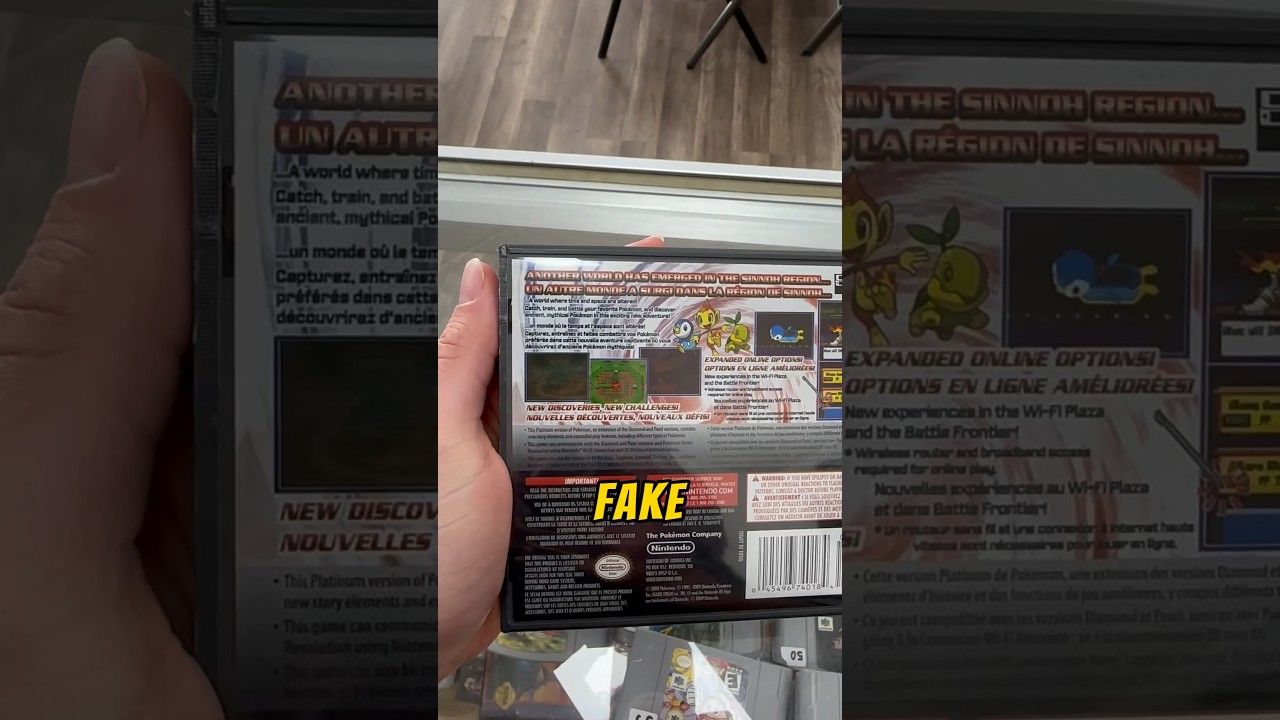 Will a $20 Pok&eacute;mon Platinum work
