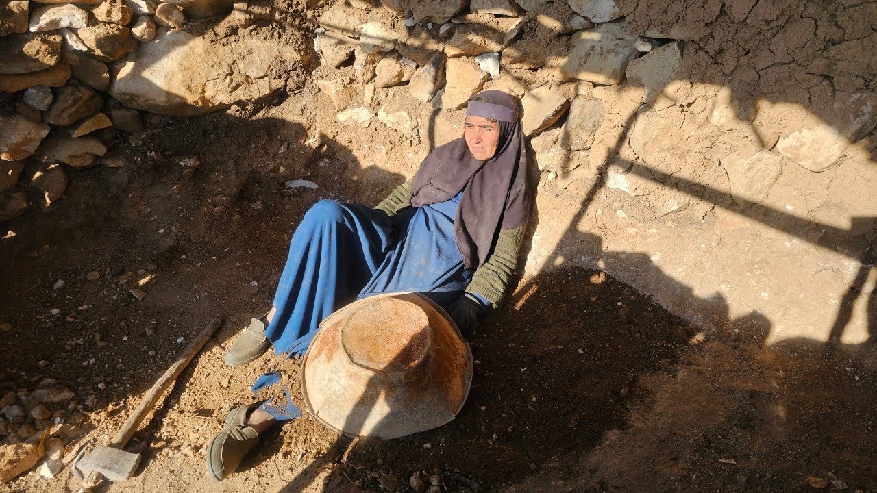 Grandma of the Rocks; A desperate attempt to build a safe haven 🏠⛰️