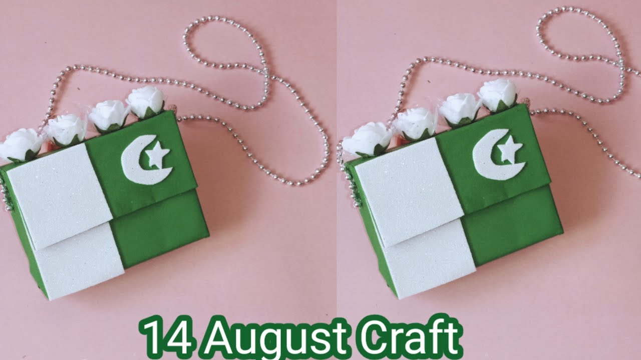 Craft for 14 August | Independence Day Craft Ideas | Pakistan 14 August |14 August bag 2022 craft