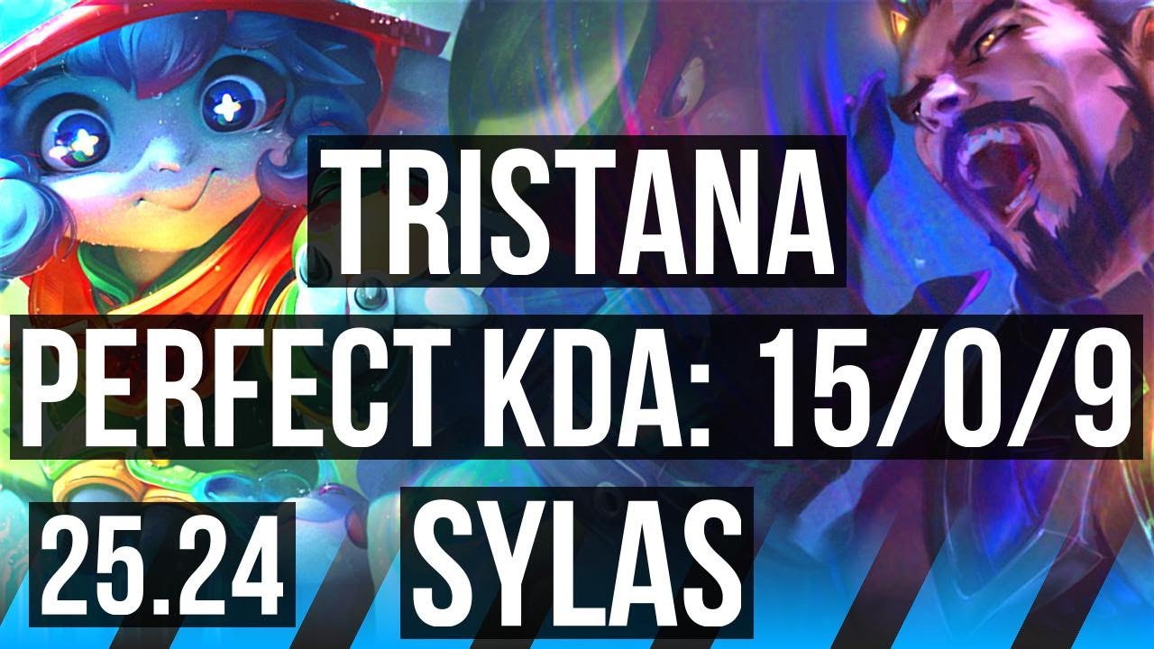 TRISTANA vs SYLAS (MID) | Perfect KDA: 15/0/9 | EUW Master | 25.24