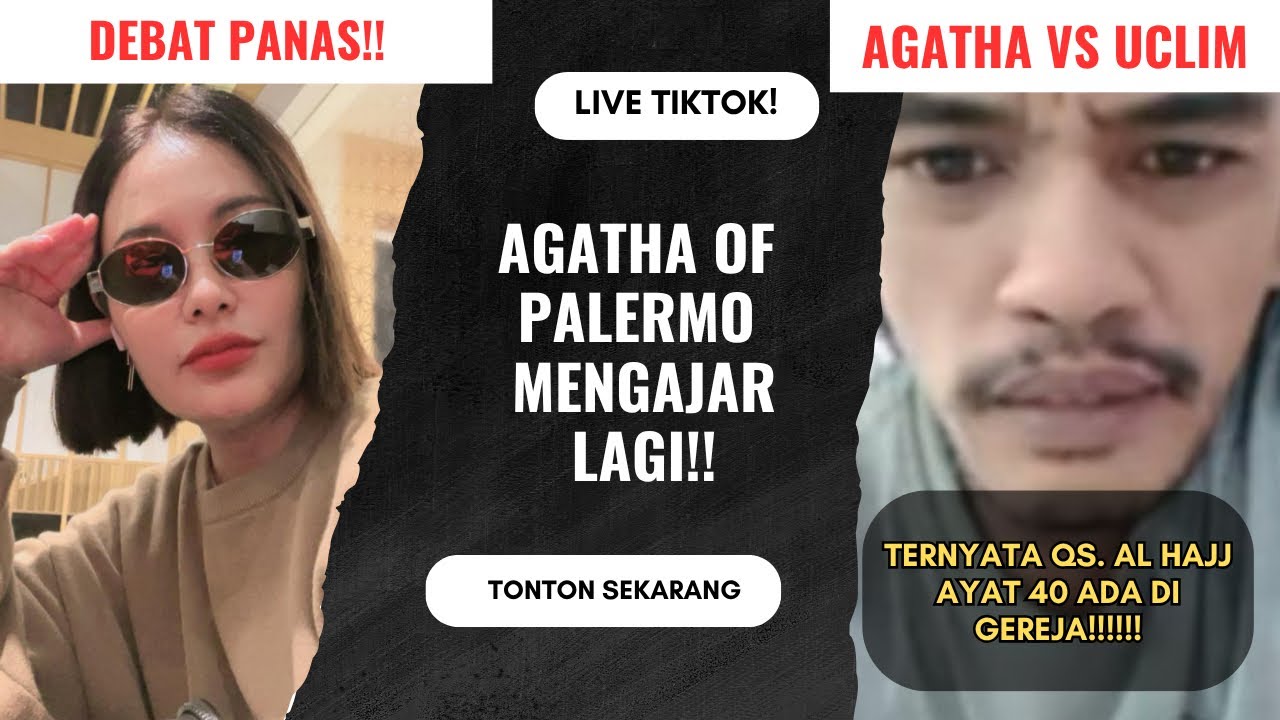 AGATHA APOLOGET - APAAAA!! QS.AL HAJJ AYAT 40 TERNYATA ADA DI GEREJA??!!