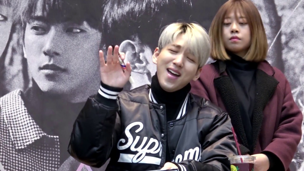 161217 영등포 핫트랙스 팬싸인회 - 수록곡 따라 부르는 바로