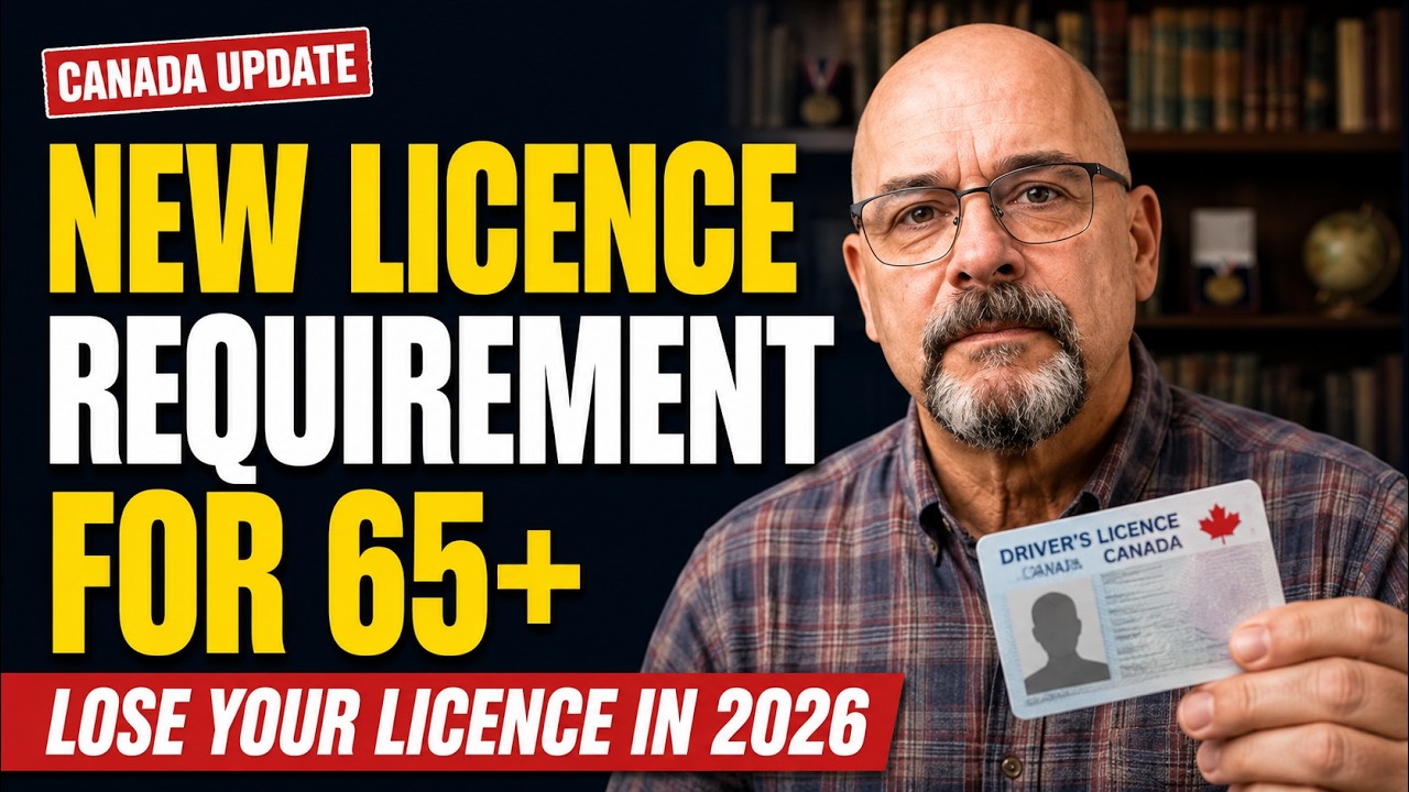 📋 New Licence Requirement for Canadian Seniors 65+ &mdash; Pass This or Lose Your Licence in 2026