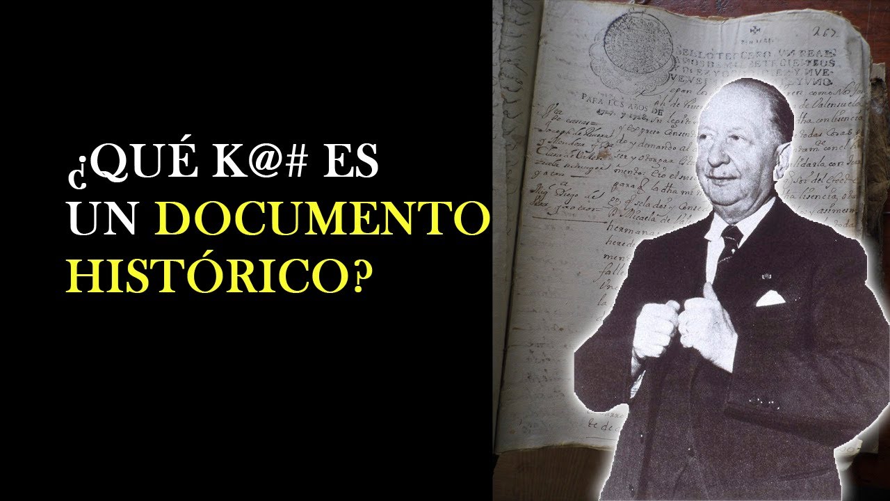 &iquest;Qu&eacute; es un documento hist&oacute;rico? &mdash; Aproximaciones te&oacute;ricas para comprender el concepto