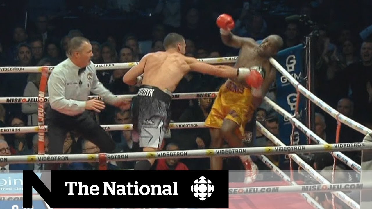 Montreal boxer Adonis 'Superman' Stevenson in hospital after fight