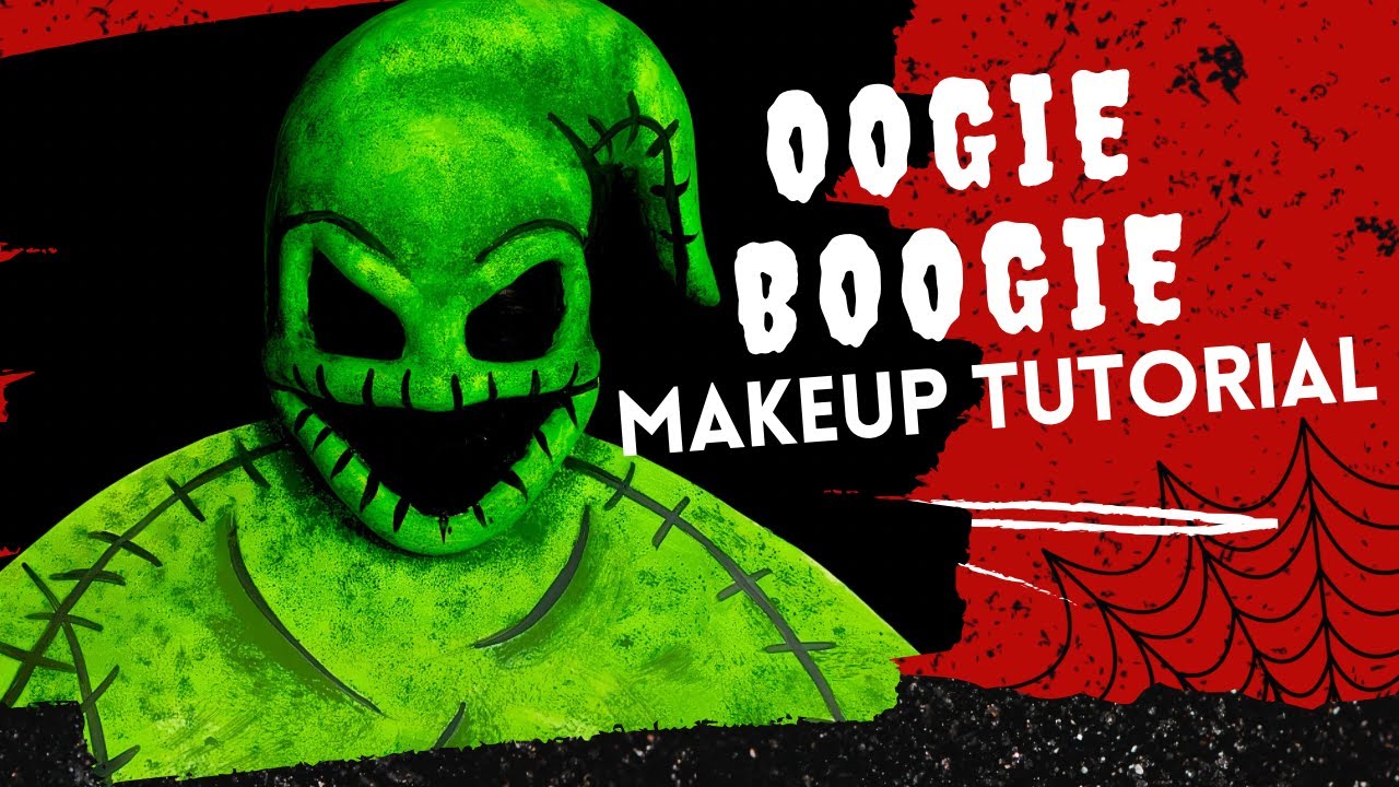 Makeup Tutorial: Oogie Boogie from Nightmare Before Christmas