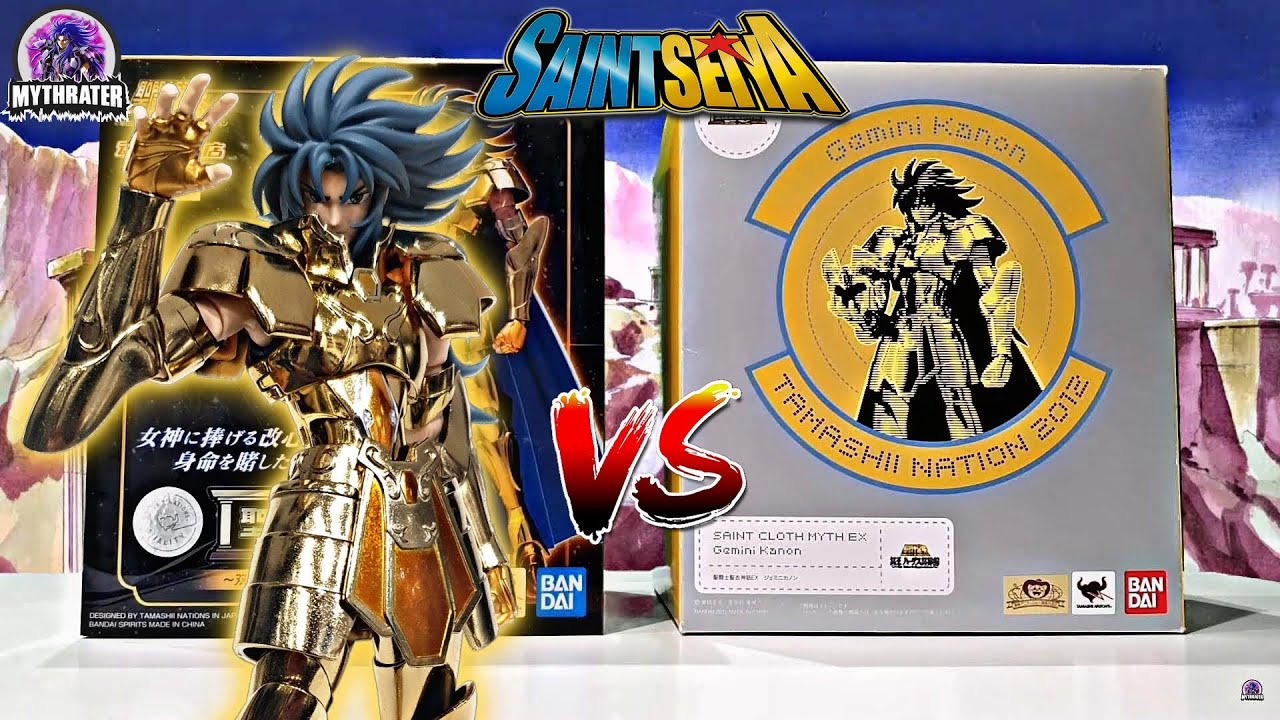 Saint Seiya Myth Cloth Gold Saint Kanon des Gémeaux EX Bandai REVIVAL VS Bandai EX 1st EDITION MR71