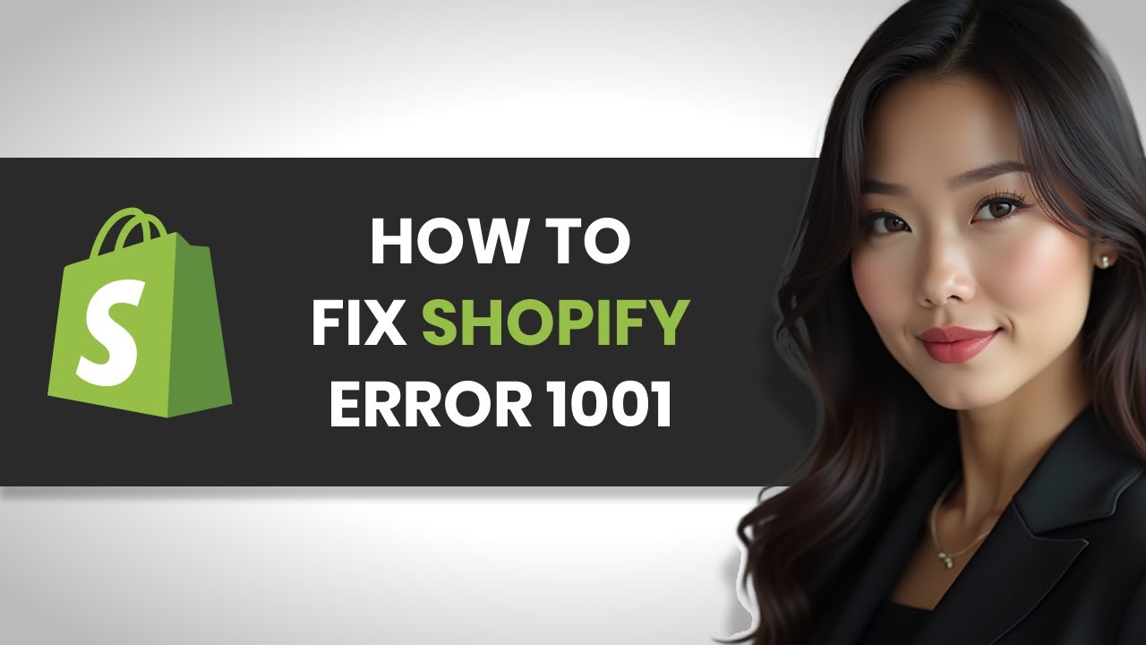 The REAL Reason You're Getting Shopify Error 1001 and How to Fix It