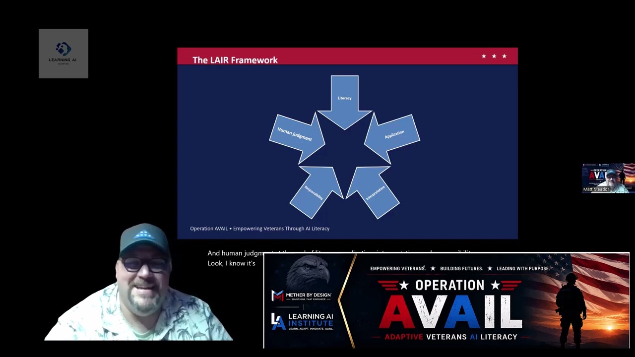 Operation AVAIL Live | Helping Veterans Thrive with Artificial Intelligence