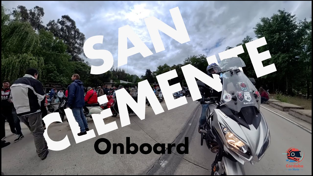 Onboard San Clemente Córdoba en Moto