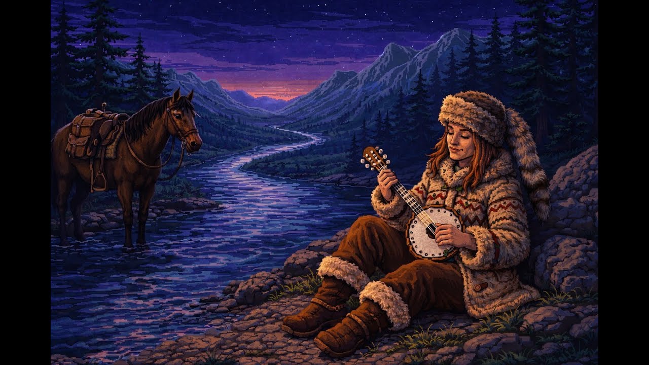 Relax and Enjoy the Night - Chill Montana Mountain Country LoFi Music