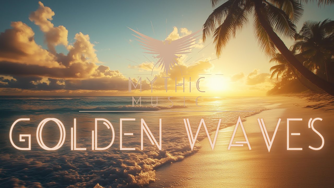 Golden Waves | Deep House Summer Lounge Mix | Relaxing Beach Chillout Music | Sunset Waves Ambience