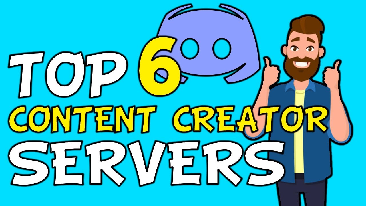 Top 6 Discord Servers For Content Creators To Grow Channel !!
