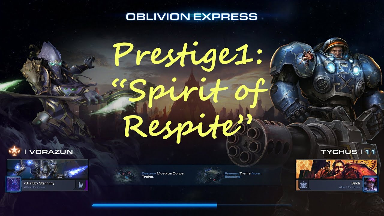 StarCraft 2 Co-Op Vorazun P1: Spirit of Respite (Blink) lvl 1000 Brutal with Bonus