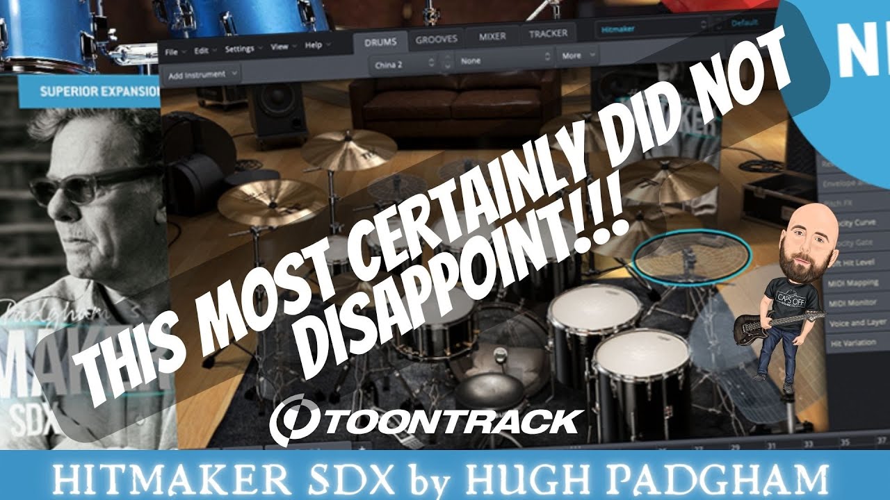 This Most Certainly DID NOT Disappoint!! | HITMAKER SDX by Hugh Padgham (Toontrack)