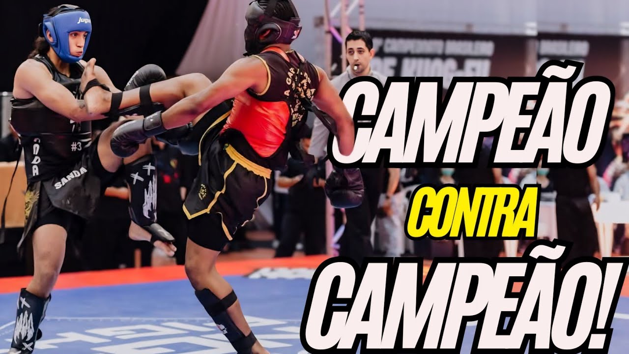 CONFRONTO ENTRE CAMPEÕES NO 30° CAMPEONATO BRASILEIRO DE KUNG FU! #sanda