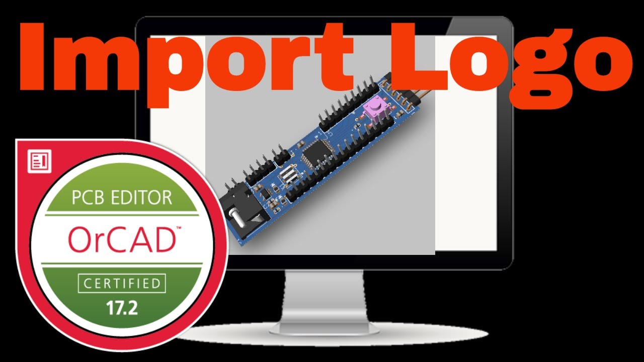 OrCAD 17.2 or 17.4 - How to Create a Logo (BMP Vector), How to Import Logo
