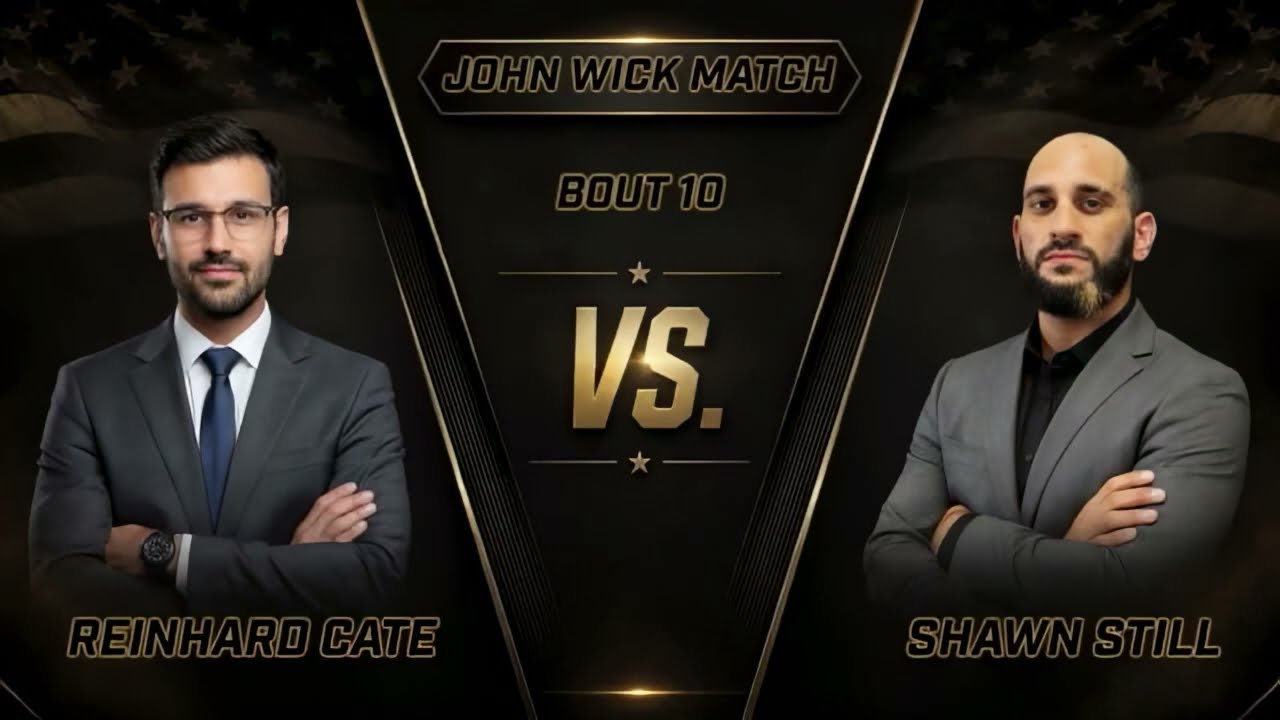 Liberty Fight League - Shawn Still vs Reinhard Cate (John Wick Match)