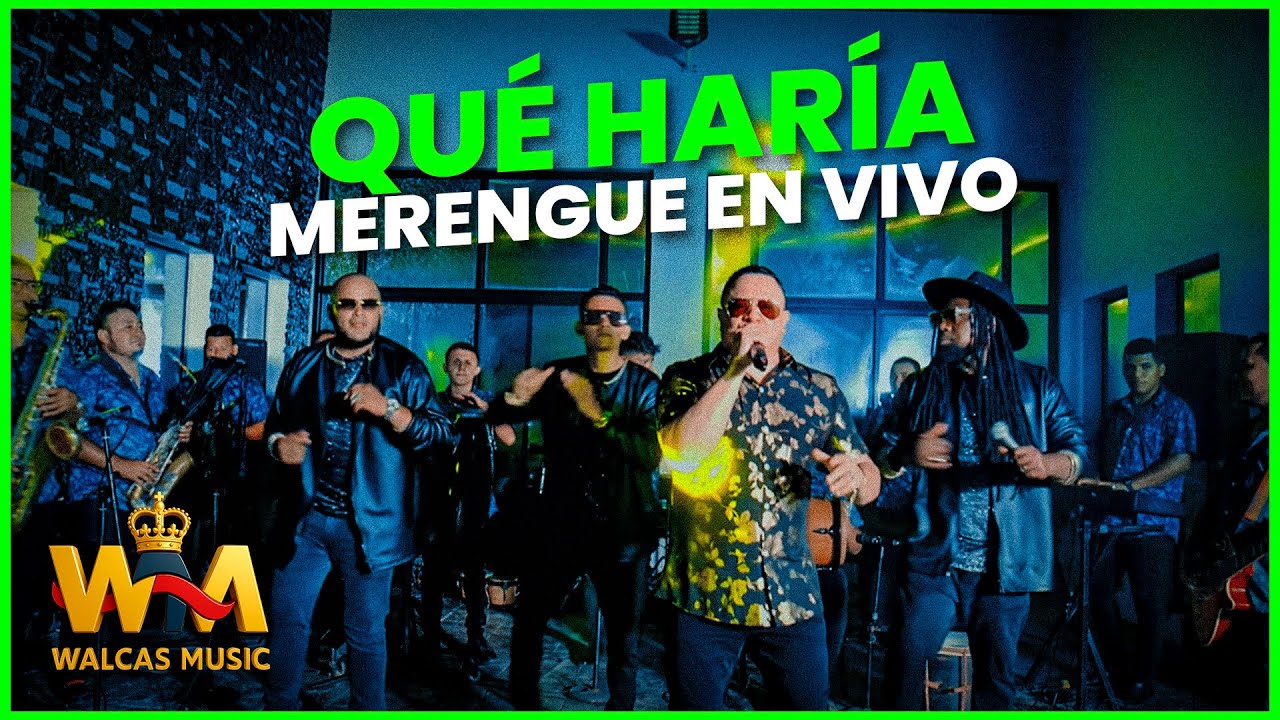Alto Comando x Juan Carlos Alemán - QUE HARÍA (Merengue EN VIVO)