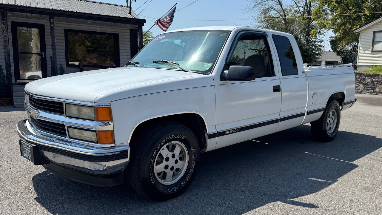Test Drive 1995 Chevrolet Silverado 1500 EXT Cab SOLD $6,950 Maple Motors #3230