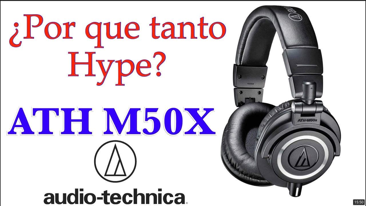 Audio-technica M50x (ATH M50X) - revisión completa en español