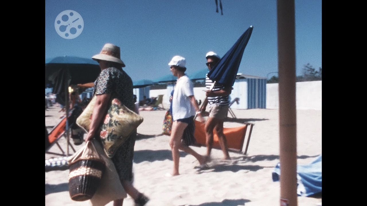 1968 - Lignano - Italia - Beach - Sabbiadoro - Italy - 8mm - 1960s - Italien - Strand - 1960er