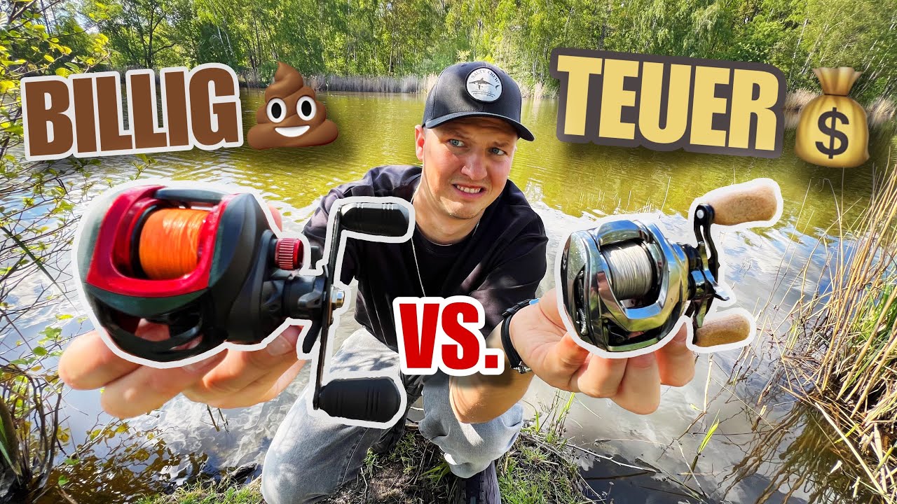 Diese 7&euro; Baitcast stellt 700&euro; Rolle in den Schatten !