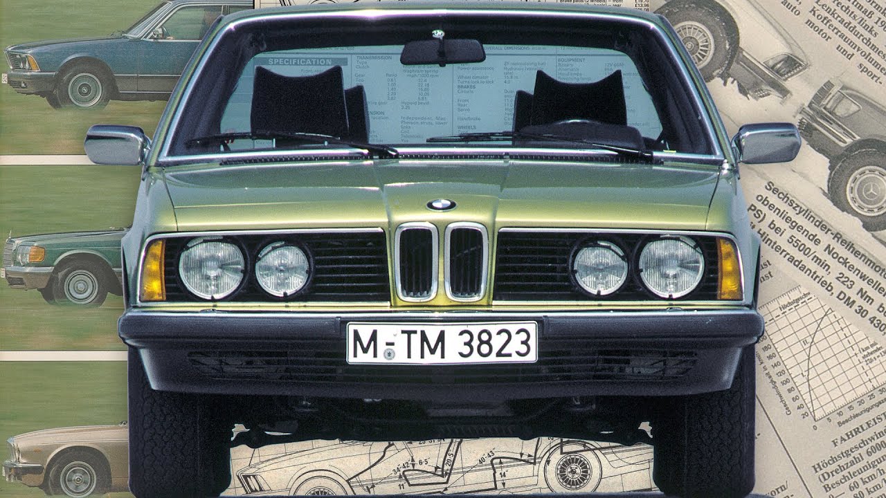 BMW E23 • ПЕРВАЯ СЕМЁРКА • ИСТОРИЯ автомобиля 70-х и 80-х