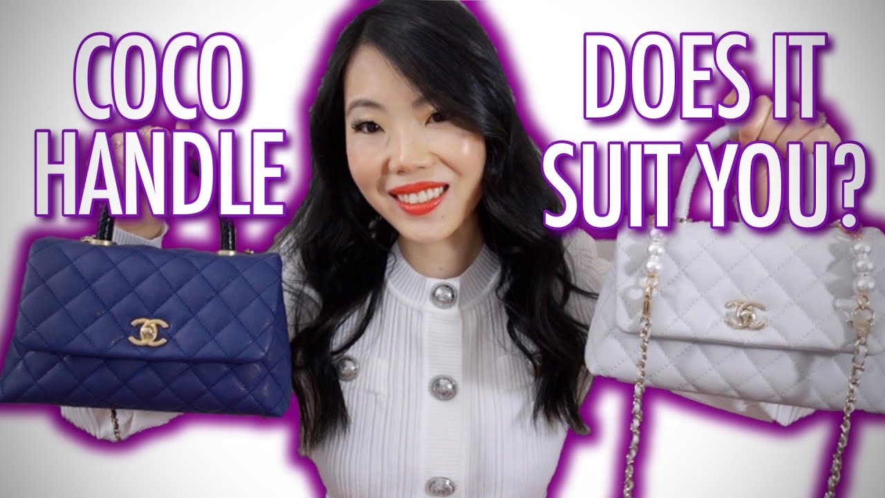 CHANEL COCO HANDLE SMALL - Modelling Shots, What Fits, Worth it & Should You Get It? FashionablyAMY