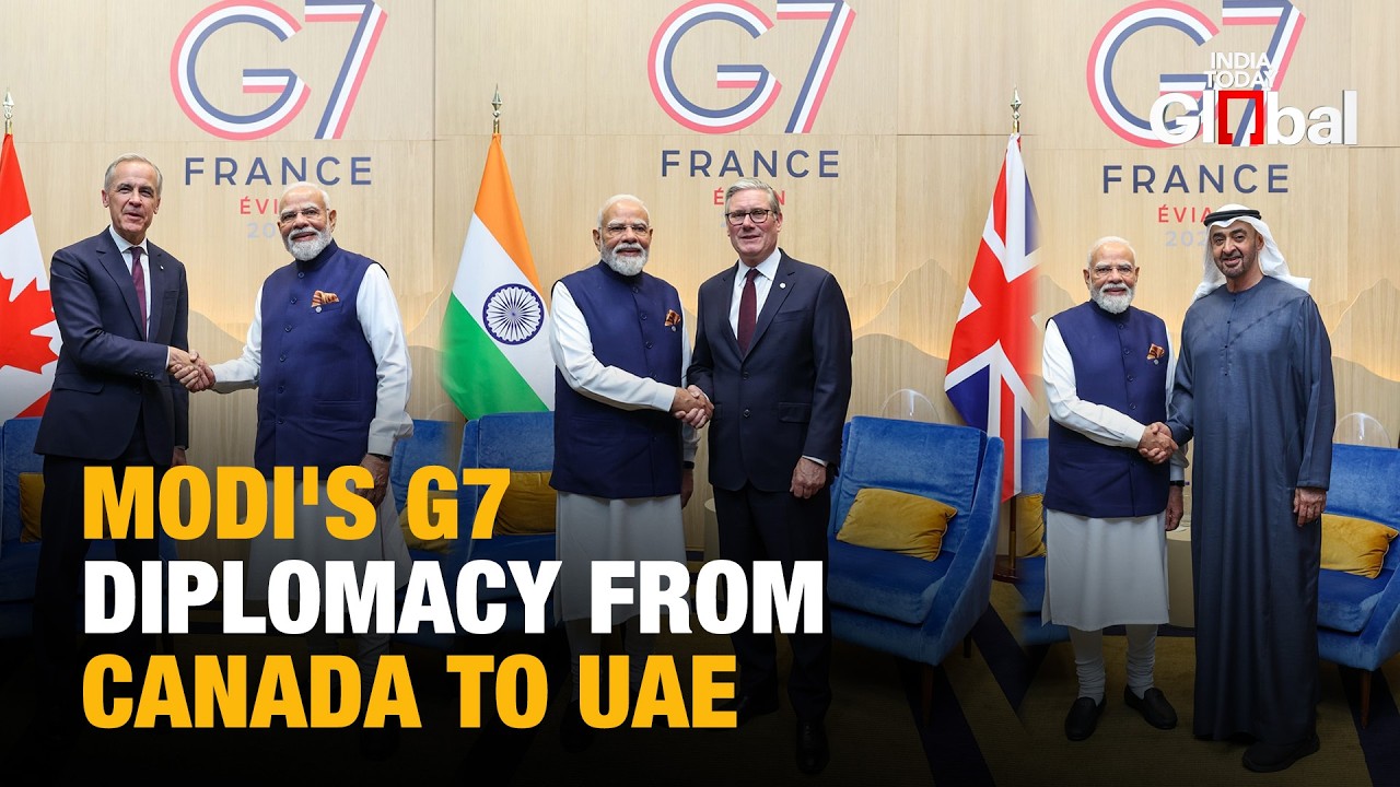 Modi&rsquo;s G7 Diplomacy Blitz: Canada Visit Invite, UK Trade Push And UAE BRICS Talks In Focus