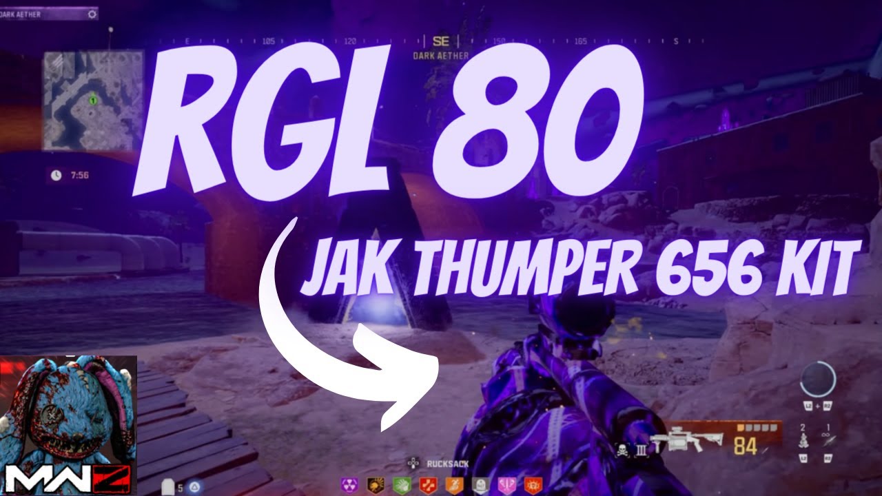 MW3 Zombies- NEW RGL 80 JAK THUMPER-656 KIT with 40mm SLUG Destroys Both OLD & NEW Dark Aether