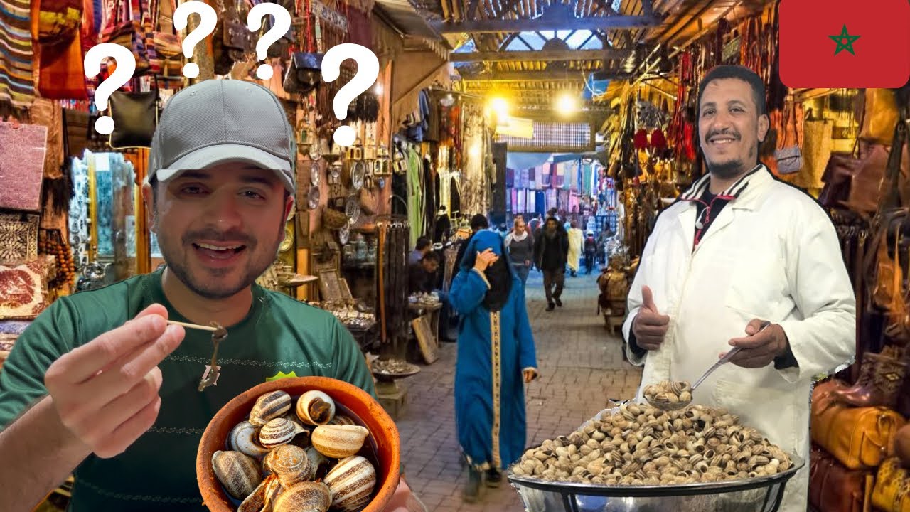 CRAZIEST street food experience in Ouarzazate Morocco 🤯🤮 | SNAIL KHILA DIYA! | TAJINE | SOLO 📍