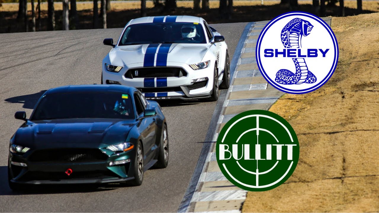 Does the Bullitt Mustang compare to the Shelby GT350 on the race track?