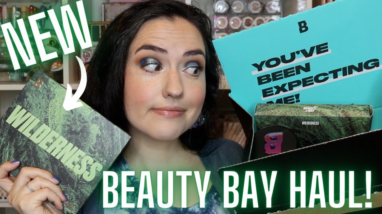 Beauty Bay New Makeup HAUL Try On | Beauty Bay Wilderness Palette Swatches + Tutorial